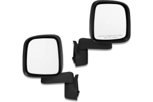 Bestop HighRock 4x4 Replacement Mirror Set - Black - YJ/TJ
