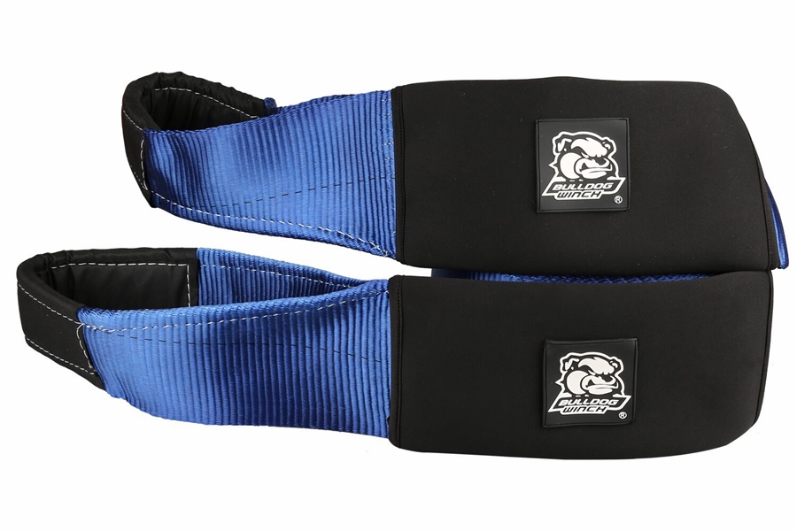 Bulldog Winch Recovery Strap - 6in x 30ft - 20000lb WLL