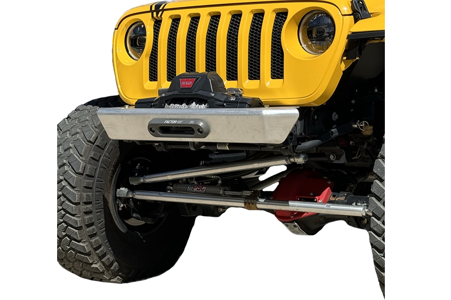 Savvy Offroad Legacy 6061 Front Bumper, No Hoop - Bare - JT/JL