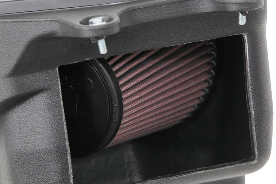 K&N Filters 63 Series Aircharger Cold Air Intake - High-Flow, Roto-Mold Tube - JL/JT Diesel