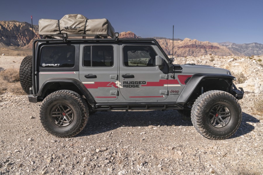 Rugged Ridge Sherpa Roof Rack  - JLU