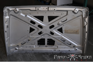 Poison Spyder Hood Louver Black - TJ