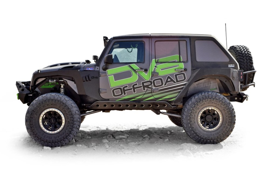Jeep JK DV8 Offroad FrontRear Armor Fenders Jeep Unlimited Rubicon 20072018 FENDB01