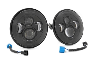 Rough Country 7in LED Projection Headlights  - JK/TJ