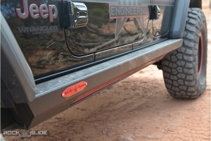 Rock Slide Engineering Gen 3 Step Slider Skid Plates - Pair - JL 4Dr
