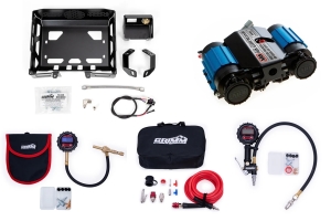 Grimm Offroad Under Seat Compressor Mount w/ Compressor and Accessories Package - JT/JL