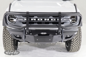 LOD Black Ops Front Bumper Full Grill Guard - Black - Bronco 2021+