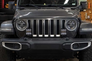 Diode Dynamics SS5 CrossLink Bumper Lightbar Kit, Pro Yellow Driving - JL