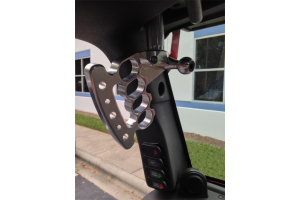 Carolina Metal Master Jeep JK Door Handles installed