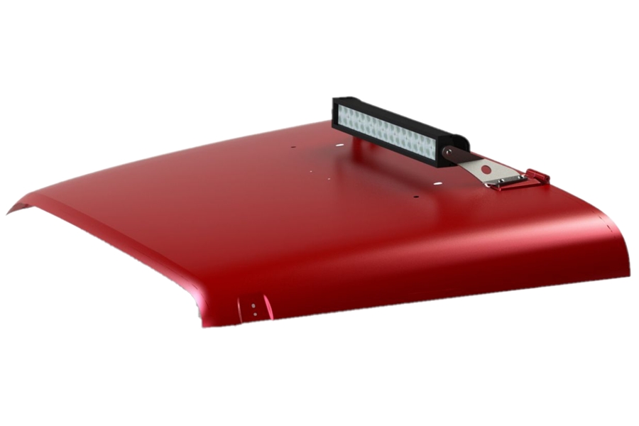 Motobilt 21.5in LED Light Bar Hood Mount Kit  - JK 