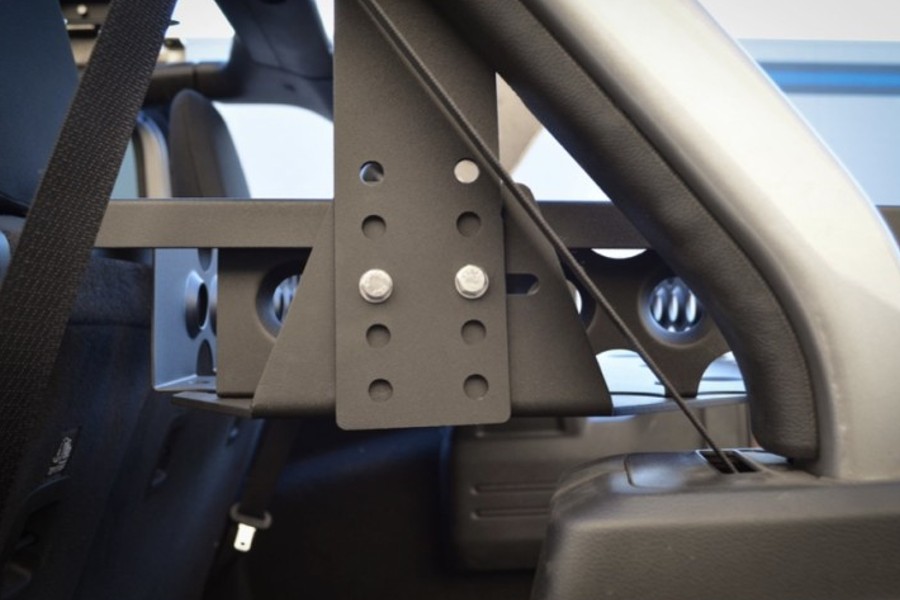 Ace Engineering Adjustable Rear Cargo Basket Kit, Texturized Black - JL 4dr