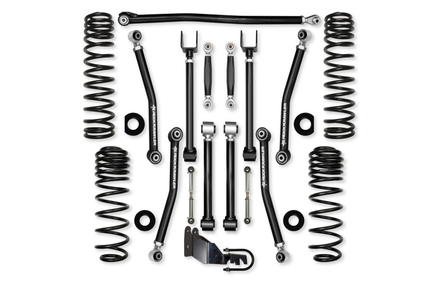 Rock Krawler 4.5 In Adventure X  No Limits  Lift Kit, No Shocks ( Part Number: JL45AXMNL-2)