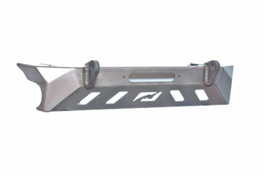 Motobilt Steel Stubby Front Bumper - Bare - LJ/TJ/YJ