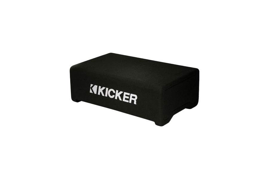 Kicker Subwoofer Down-Firing 12in CompVT 2-Ohm Subwoofer Enclosure 