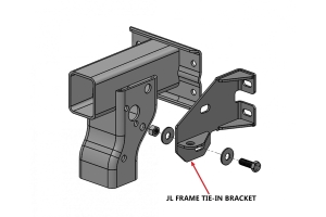 LOD Frame Tie-in Bracket For Front Bumper - JT/JL