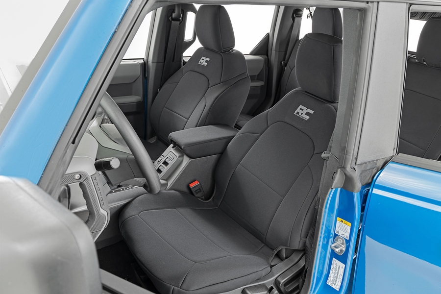 Rough Country Seat Covers  - Bronco 2021+
