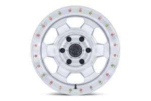 Black Rhino Trooper Wheel, 17x8.5 5x5 -10mm - Silver - JT/JL/JK