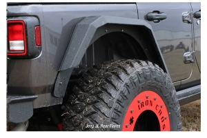 Iron Cross Rear Fender Flare Set - JL