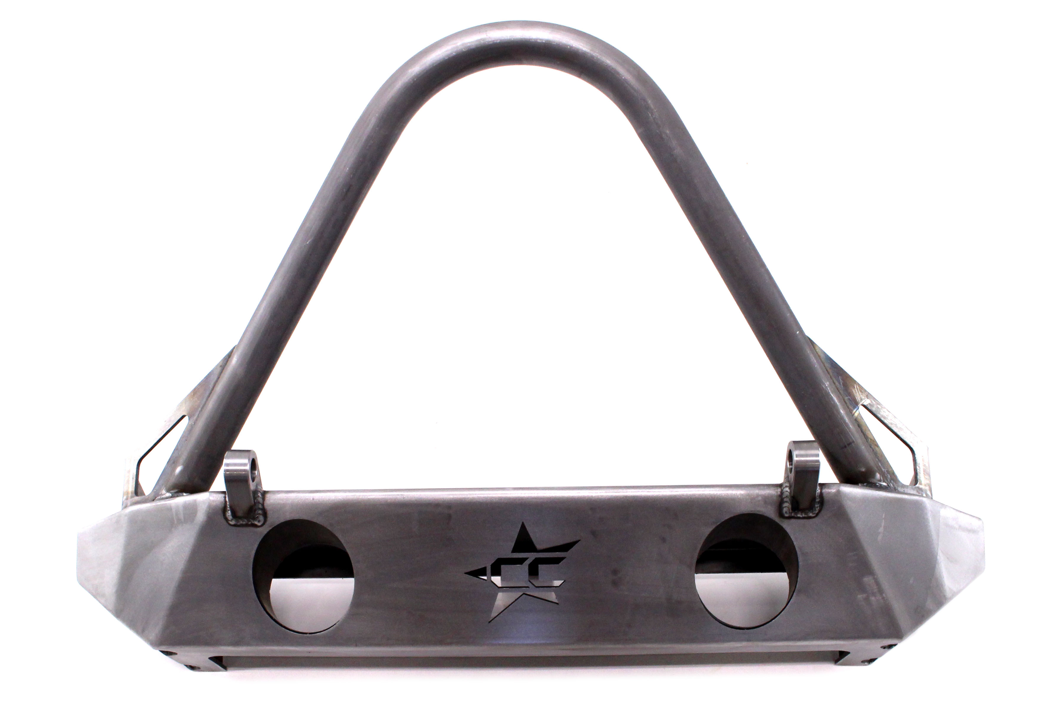 Crawler Conceptz Skinny Series Front Bumper w/Fogs, Tabs, And Stinger Bare - JK