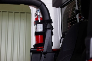 Fishbone Offroad 2.5-3lbs Fire Extinguisher Holder - Black