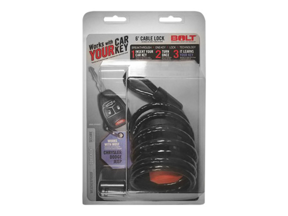 Bolt 6ft Cable Lock  - JK/TJ/LJ
