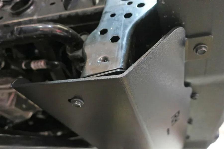 Rock Hard 4x4 Front Bumper Skid Plate for Steel Bumpers - JT/JL 