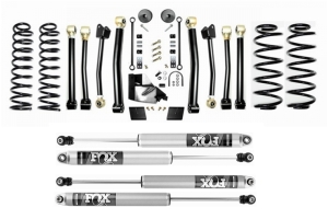 EVO Manufacturing 3.5in Enforcer Stage 4 Lift Kit w/ Fox Shocks - JL