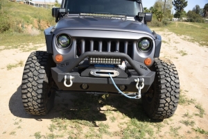 DV8 Offroad Hammer Stubby Front Bumper - JT/JL/JK