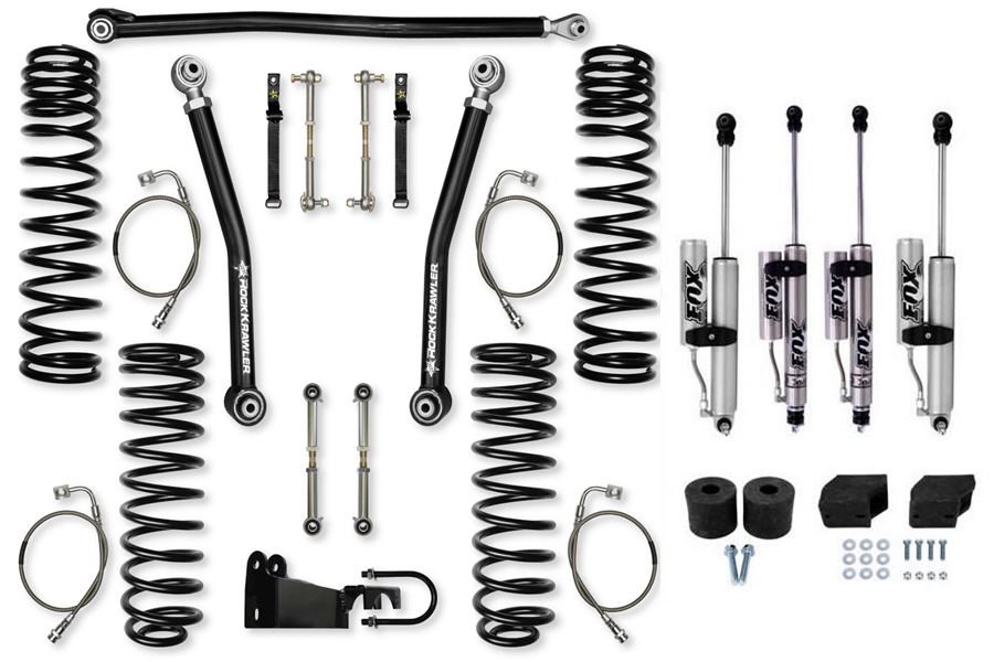 Rock Krawler 2.5in Flex Lift Kit W/ Shocks - JK 2dr