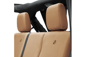 Bestop Rear Seat Cover Tan  - JK 4dr 2007, 2013+