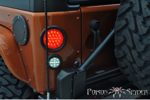 Poison Spyder LED Back-Up Light Clear 2.5in