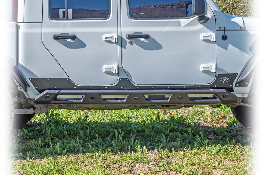 Turn Offroad Rock Sliders w/ Frame Mount System - JT