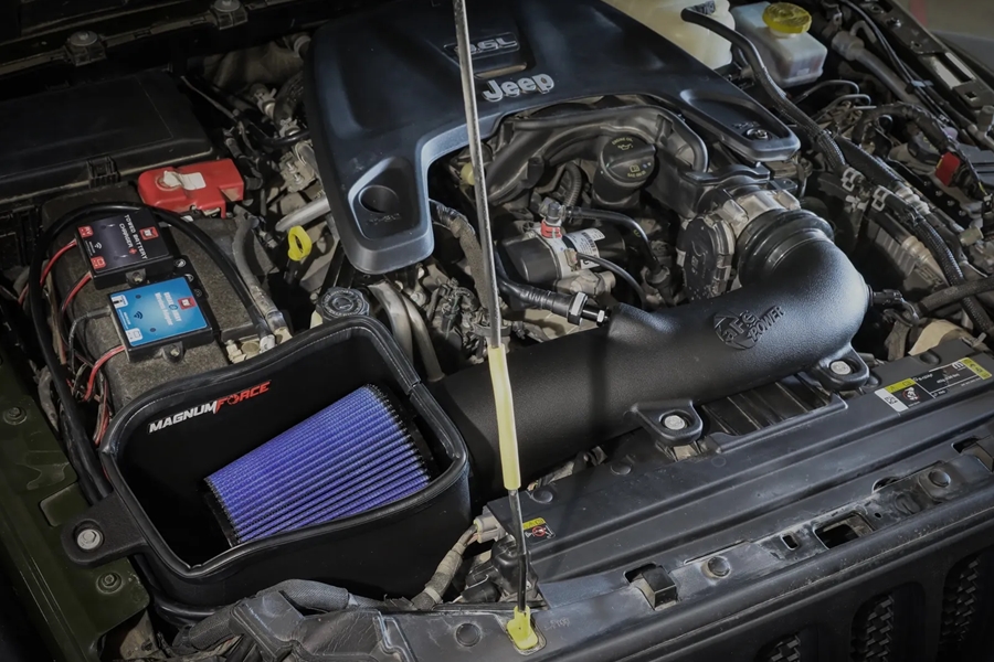 aFe Power Magnum FORCE Stage-2 Cold Air Intake System w/ Pro 5R Filter - JT/JL 3.6L
