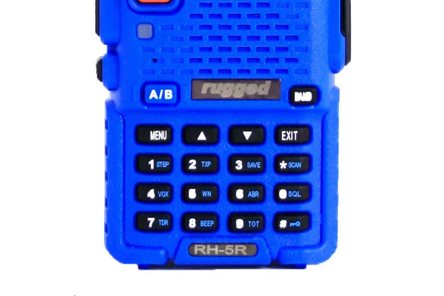 Rugged Radios RH5R, Ducky Antenna And Extended Battery Pack Kit