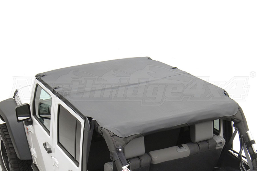 Jeep JK 4DR 2007-09 Smittybilt Extended Soft Top Black Diamond - Jeep  Unlimited Rubicon 2007-2009 | 94535|Northridge4x4