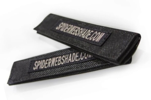 SpiderWebShade Seatbelt Silencers - Black - JK 4Dr 