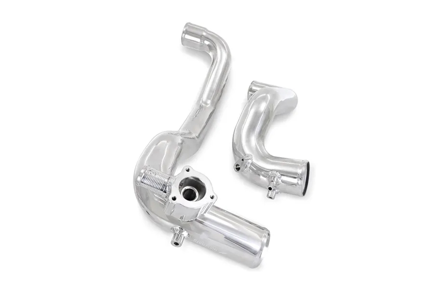 Mishimoto High Mount Intercooler Kit - Silver/Polished - Bronco 2021+ 2.3L