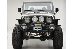 Smittybilt SRC Front Bumper Black - TJ/LJ/YJ