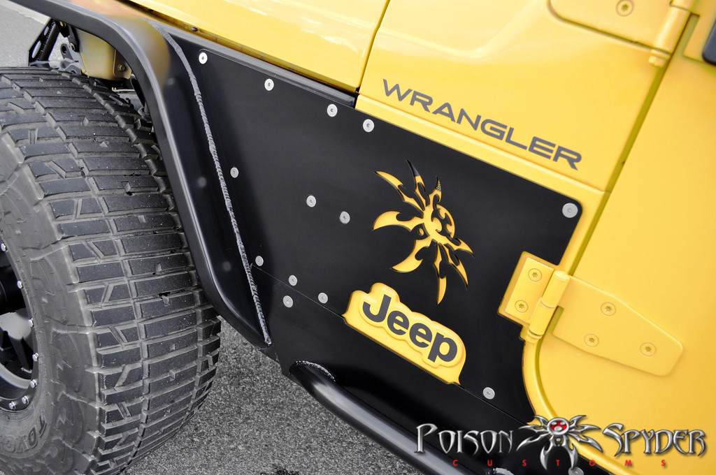 Poison Spyder DeFender Full Length Side Plates - LJ/TJ