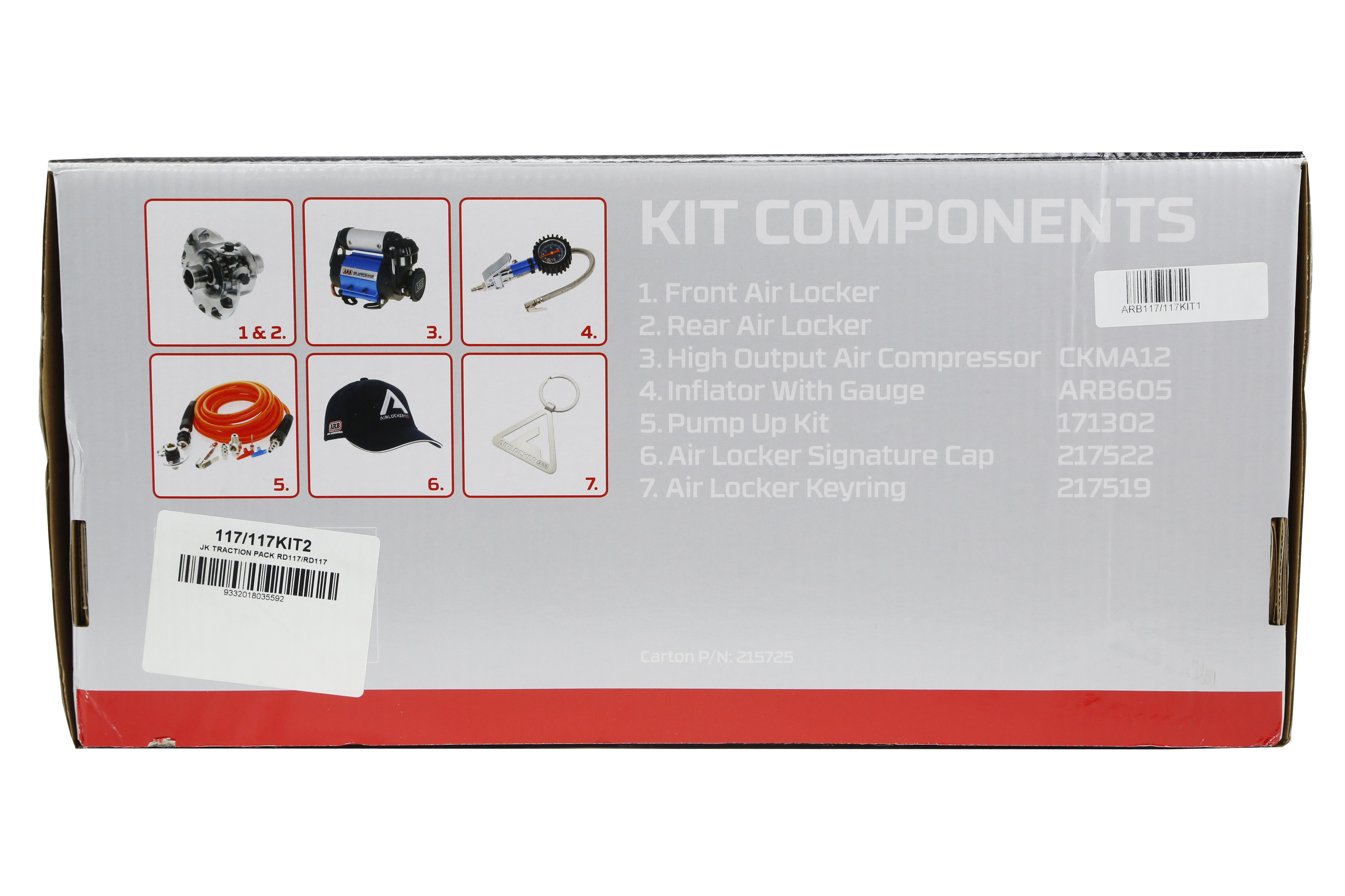 ARB Traction Pack Air Locker Kit - JK