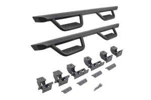 Go Rhino Dominator Extreme D2 Side Step Kit - Black - Bronco 4dr 2021+