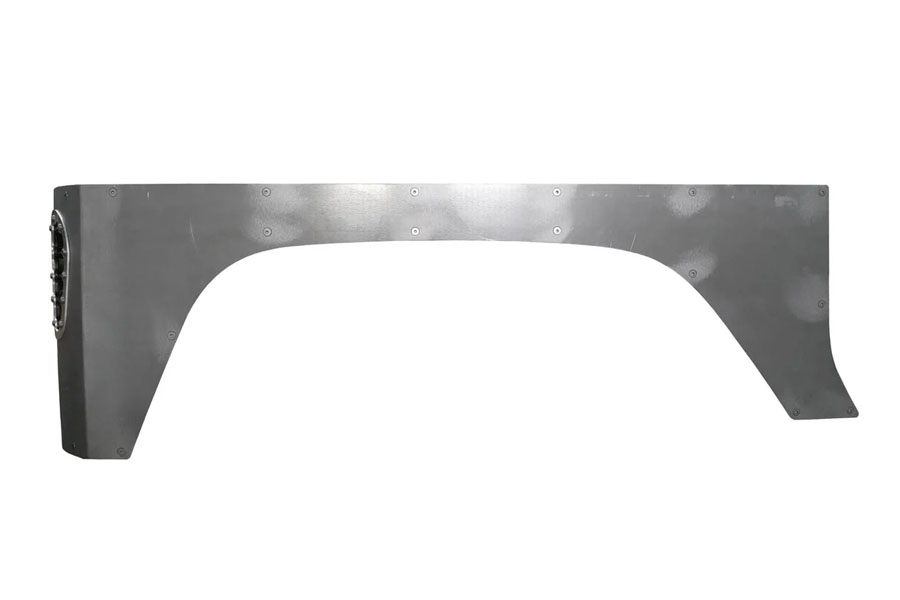 Motobilt Corner Armor w/ Tail Light System - Bare - JK 2DR