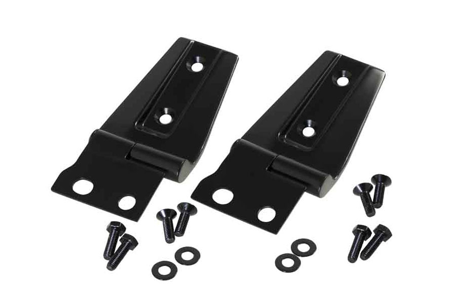 Kentrol Hood Kit - Black Powder Coat - JK