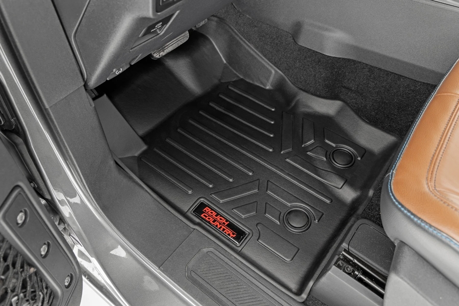 Rough Country Front Bucket Floor Mats    - Bronco 2021+