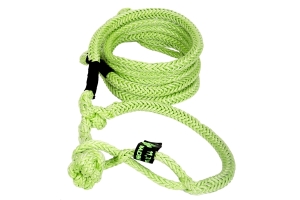 VooDoo Offroad Recovery Rope w/Soft Shackles, Green 1/2in x 16ft 