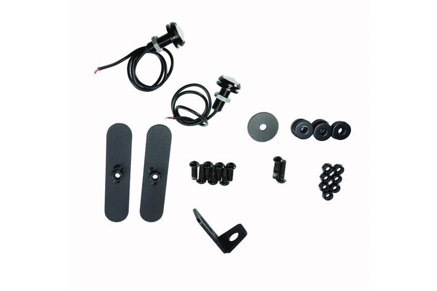 Rugged Ridge HD Steel Tube Fenders, Full Set - Black  - JL