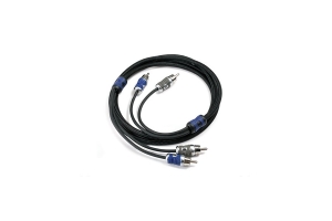 Kicker Q-Series Interconnect 3 Meter 2-Channel Signal Cable 