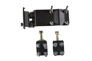 Rubicon Express Dual Monotube Steering Stabilizer Bracket Kit  - JK