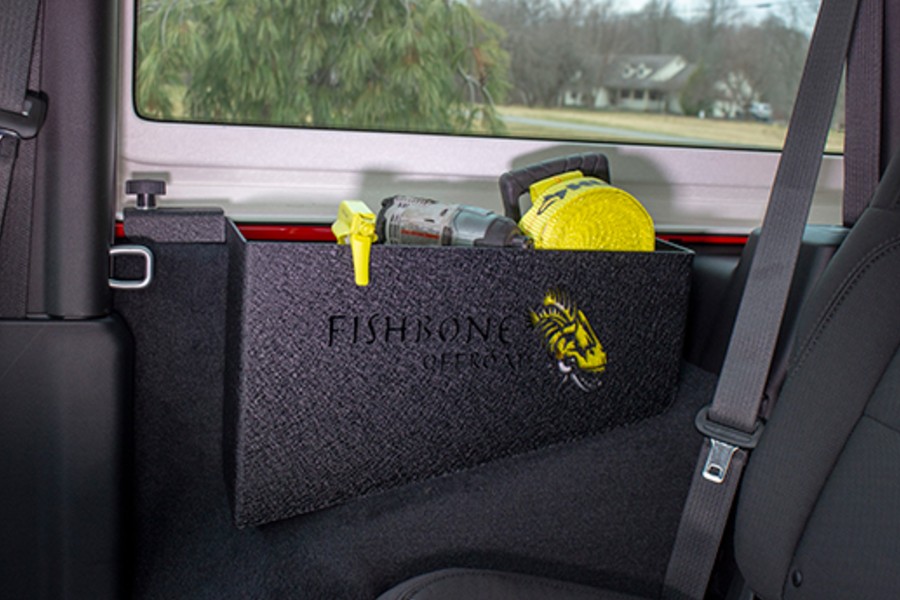 Fishbone Offroad Wheel Well Storage Bins - JL 2DR