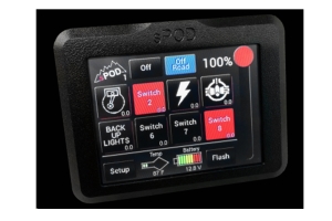 sPod 8 Switch Panel and SE System w/TouchScreen - TJ